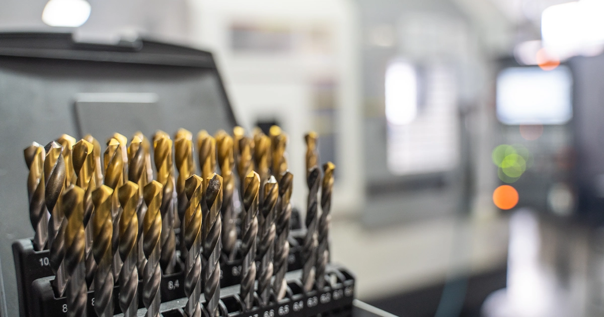 zestaw wierteł do obróbki CNC